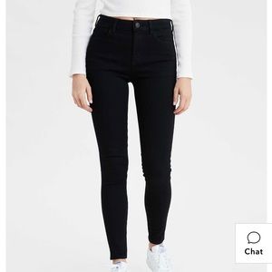 NWT Black High Rise American Eagle Jeans